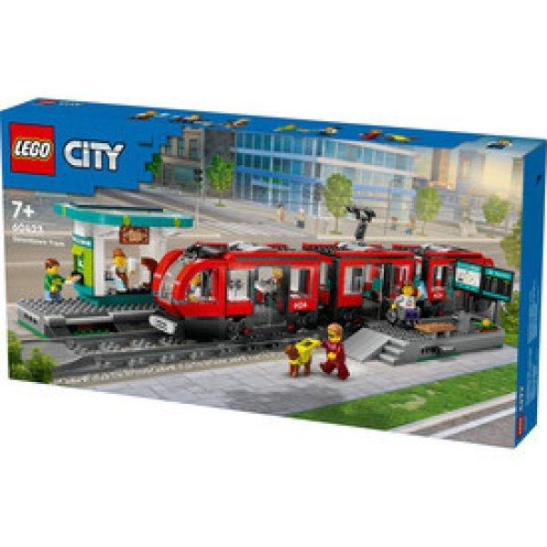 LEGO City 60423 Belvárosi villamos és megálló