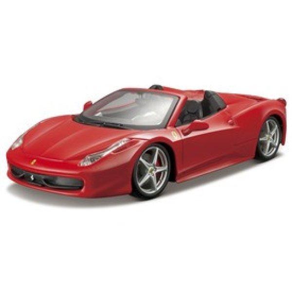 Bburago Ferrari 458 Spider versenyautó 1:24