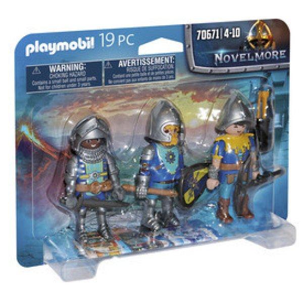 Playmobil Novelmore lovagjai 3-as szett 70671