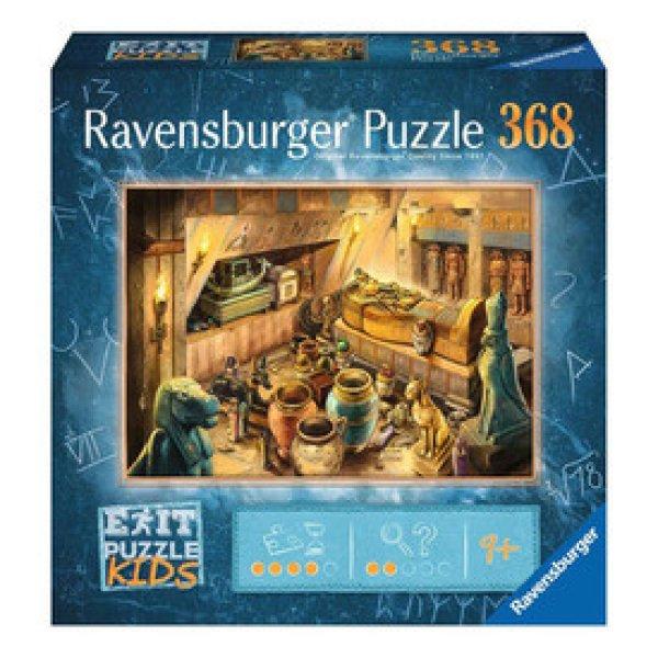 Ravensburger Puzzle Exit Kids 368 db - Egyiptomi sírkamrában