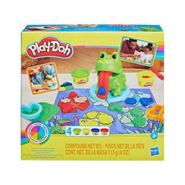 Play-doh gyurma békák és színek