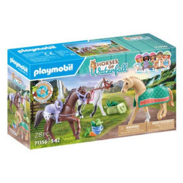 Playmobil Lovas szett: Morgan, Quarter   Shagya