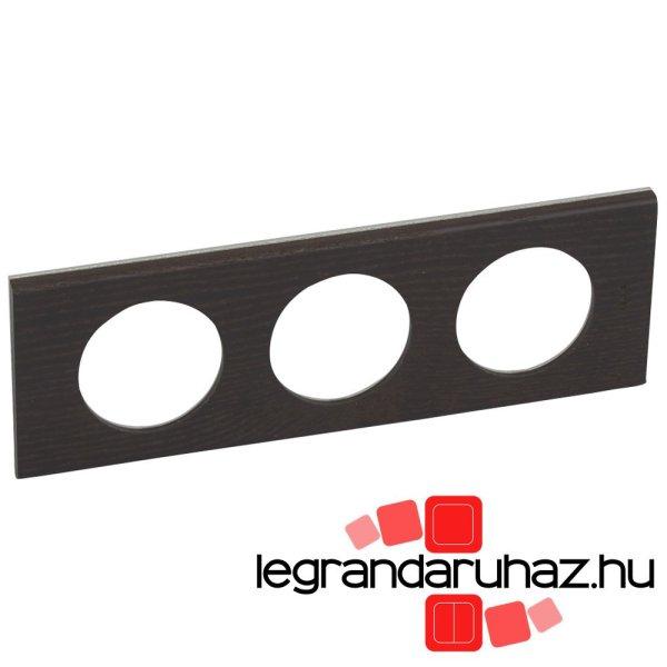 Legrand Céliane hármas keret, wenge-színű, Legrand 069203