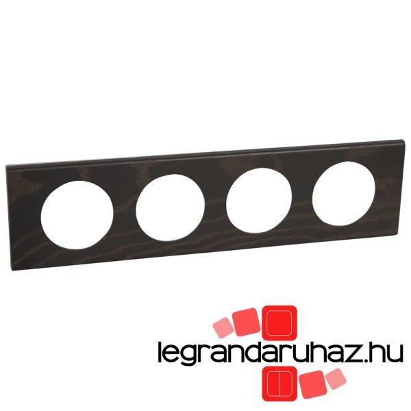 Legrand Céliane négyes keret, wenge-színű, Legrand 069204