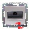 Legrand Valena 1XRJ45 LCS2 Cat.6 UTP, csavaros, alumnium, L