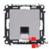 Legrand Valena Life 1xRJ45 Cat. 5e UTP csatlakozaljzat alum