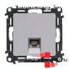 Legrand Valena Life 1xRJ45 Cat. 6A STP csatlakozaljzat alum