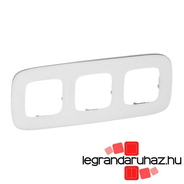 Legrand Valena Allure Hármas keret, Fehérüveg, Legrand 755543