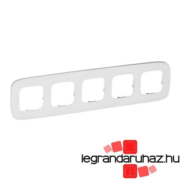 Legrand Valena Allure Ötös keret, Fehérüveg, Legrand 755545