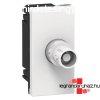 Legrand Program Mosaic BNC-75 bemenet, 2m, fehr, Legrand 07