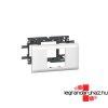 Legrand DLP Program Mosaic 2 modulos keret, 65-s fedlhez, 