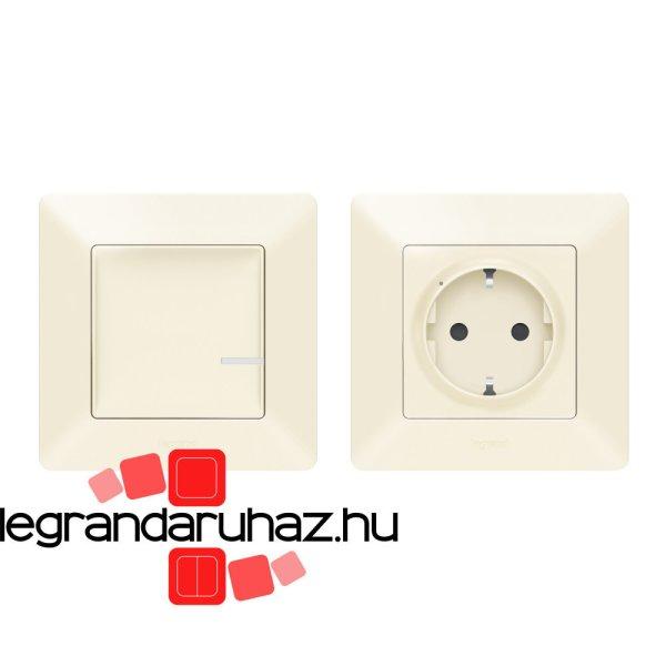 Legrand Valena Life Netatmo párosított szett vezérelhető csatlakozó aljzat
- 1 intelligens csatlakozóaljzat + 1 vezeték nélküli kapcsoló
elefántcsont, Legrand 752254