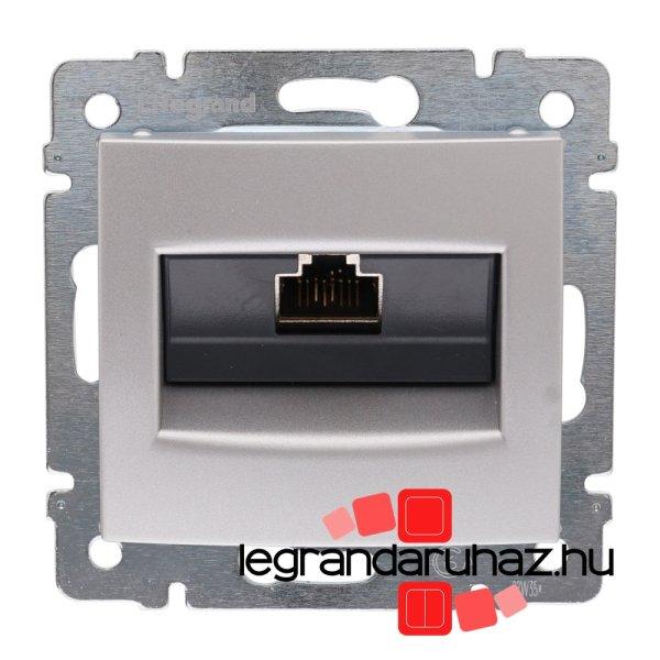 Legrand Valena RJ45 informatikai csatlakozóaljzat Cat.6A STP, alumínium,
Legrand 770272