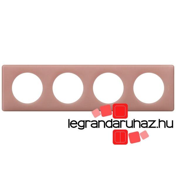 Legrand Céliane négyes keret púder rózsa, Legrand 066764