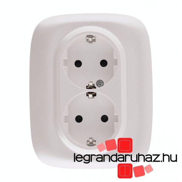 Legrand Valena Allure 2x2P+F csatlakozóaljzat biztonsági zsalu nélkül
egybeépített burkolattal keret nélkül rugós vezetékbekötéssel
gyöngyház, AG753027