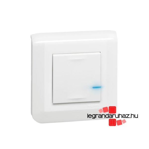 Legrand Program Mosaic Netatmo intelligens fényerőszabályzó kapcsoló +
kompenzátor fehér , Legrand 077701L