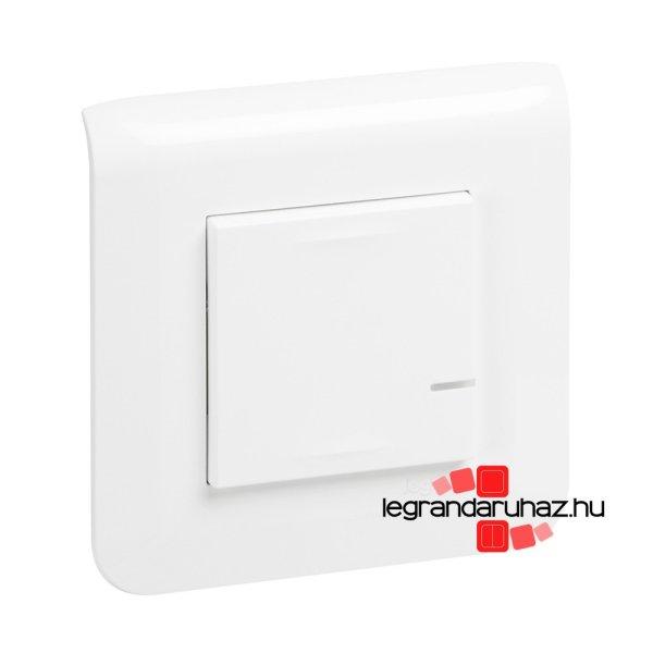 Legrand Program Mosaic Netatmo vezeték nélküli kapcsoló - egypólusú fehér
, Legrand 077723L