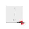 Legrand Program Mosaic ktplus kapcsol 20A, 2 modulos, fe