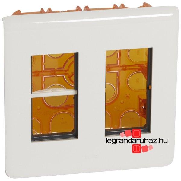 Legrand Program Mosaic süllyesztett doboz, 2x4 modulos, fehér , Legrand
078872L