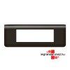 Legrand Program Mosaic 6 modulos keret, antracit , Legrand 0