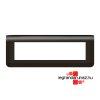 Legrand Program Mosaic 8 modulos keret, antracit , Legrand 0