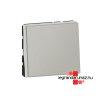 Legrand Program Mosaic nyom 6A 2 modulos, alumnium , Legra