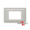 Legrand Program Mosaic keret 1x3 modulos, alumnium , Legran