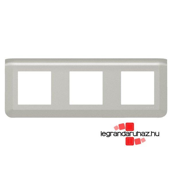 Legrand Program Mosaic keret 3x2 modulos, alumínium , Legrand 079306L