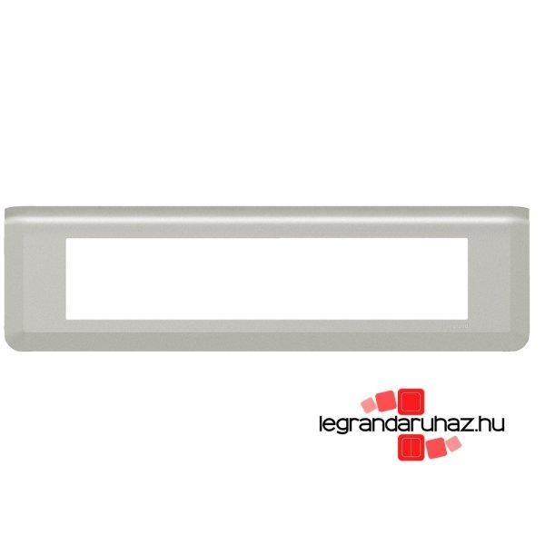 Legrand Program Mosaic keret 1x10 modulos, alumínium , Legrand 079310L