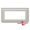 Legrand Program Mosaic keret 1x5 modulos, vzszintes, alumn