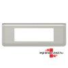 Legrand Program Mosaic keret 1x6 modulos, vzszintes, Alumn
