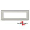 Legrand Program Mosaic keret 1x8 modulos, vzszintes, Alumn