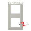 Legrand Program Mosaic keret 2x2 modulos, fggleges, Alumn