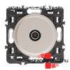 Legrand Cliane TV aljzat, vgzr, 10 dB, titnium CT067387