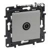 Legrand Nilo Step TV vgzr aljzat (10 dB), alumnium, Leg