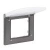Legrand Nilo Step egyes keret, IP44, grafit szrke, Legrand