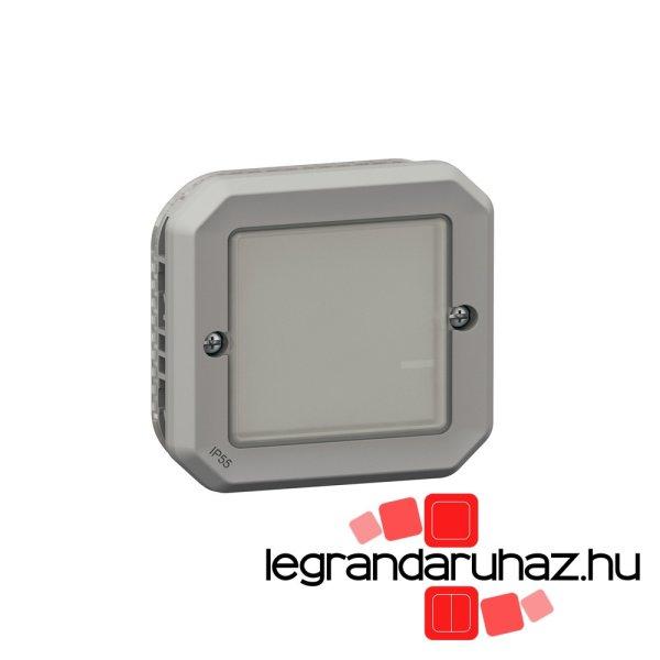 Legrand Plexo 55 with Netatmo okos kapcsoló/dimmer (végrehajtó), nulla
vezető nélkül (retrofit), keret nélkül, szürke, Legrand 069875L