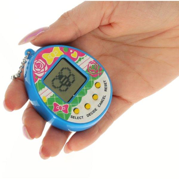 Tamagotchi tojás elektronikus játék (kék)