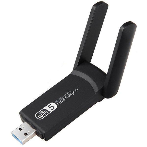 Wi-Fi USB adapter, 1300 Mbps dual