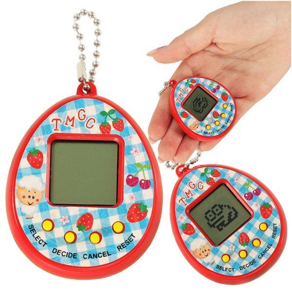 Tamagotchi játék piros tojás