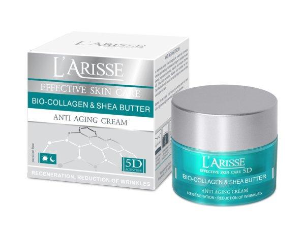 Ava larisse bőrkisimító és lifting hatású arckrém 55+ biokollagén,
karité vaj 50 ml