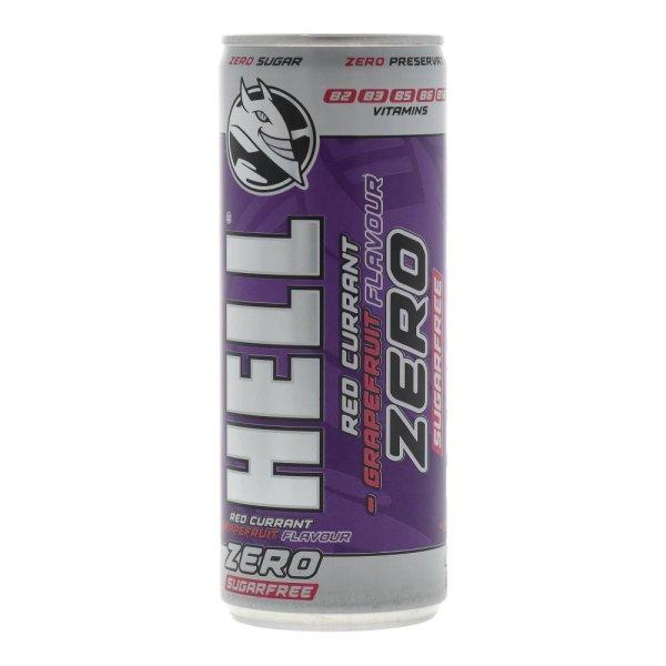 HELL ENERGIAITAL ZERO RIBIZLI 250ML DRS