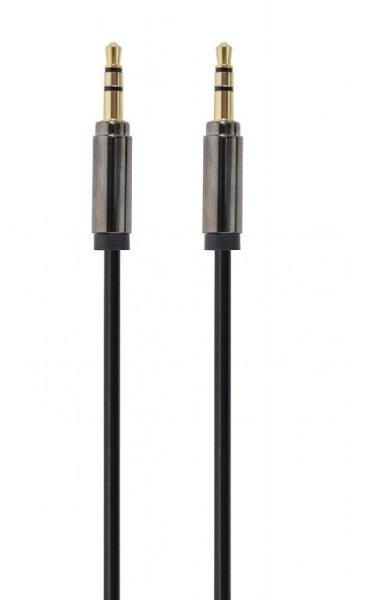 Gembird CCAP-444-0.75M 3.5 mm stereo audio cable 0,75m Black