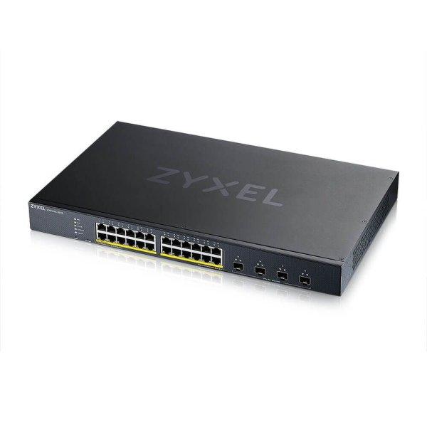 ZyXEL XGS1935-28HP-EU0101F 24-port GbE PoE Lite-L3 Smart Managed Switch with 4
10G Uplink