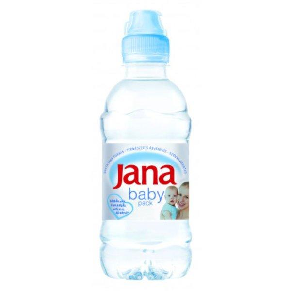 Jana baby pack szénsavmentes ásványvíz sportkupak 330 ml