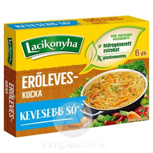 Lacikonyha Erőleveskocka 60g sócsökk.