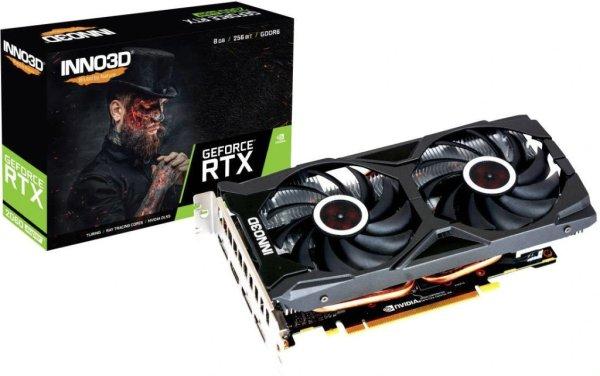 Inno3D nVidia GeForce RTX 2060 Super Twin OC X2 8GB GDDR6 használt videokártya