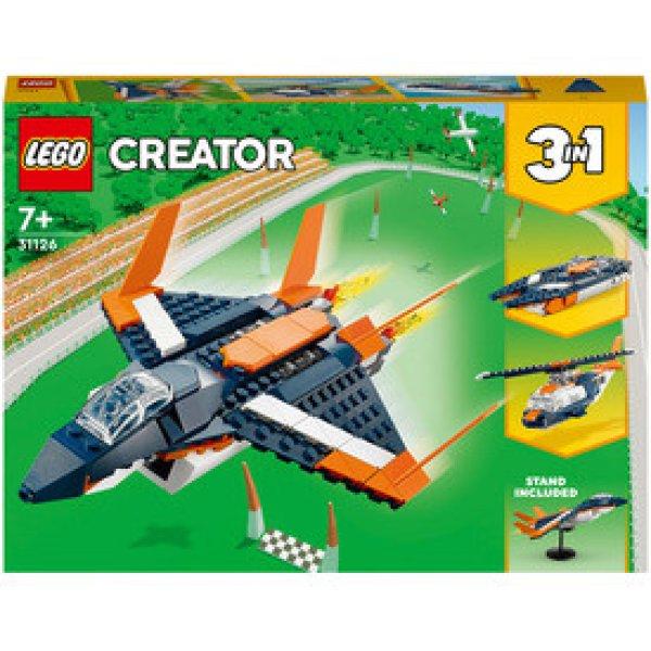 LEGO Creator 31126 Szuperszonikus repülőgép