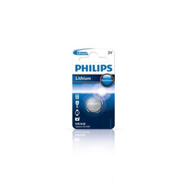 Philips CR1620/00B gombelem lítium 3.0v 1-bliszter (16 x 2)