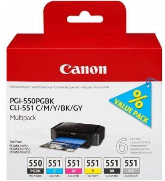 Canon PGI-550/CLI-551 eredeti tintapatron multipack